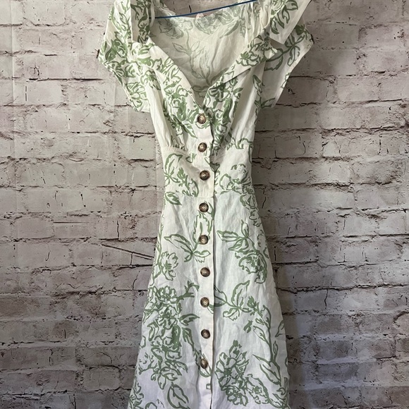 Free People A Thing Called Love Ivory Mini Dress - Picture 2 of 7